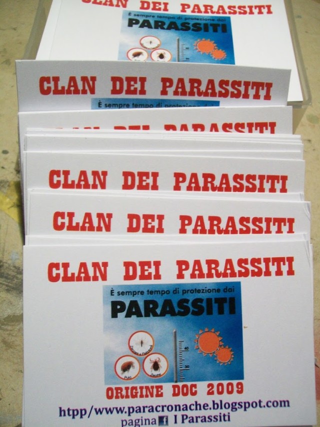 Pronti i biglietti da visita del Clan