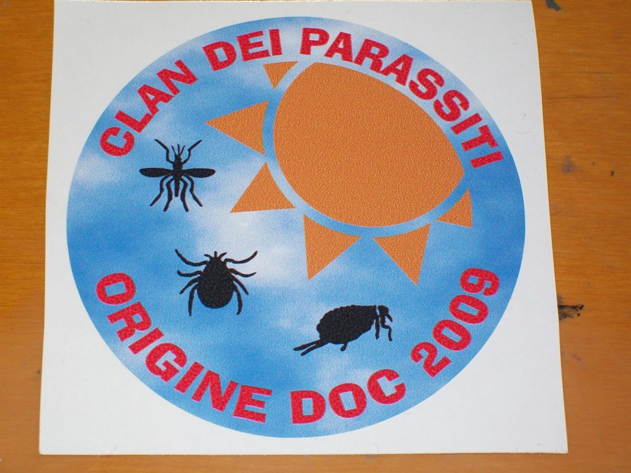 Adesivo Clan dei Parassiti