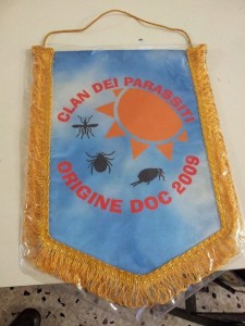 Gagliardetto Clan dei Parassiti