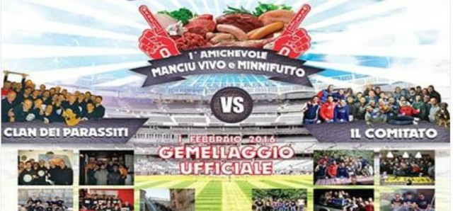 Ci siamo: domani sera il primo, storico gemellaggio